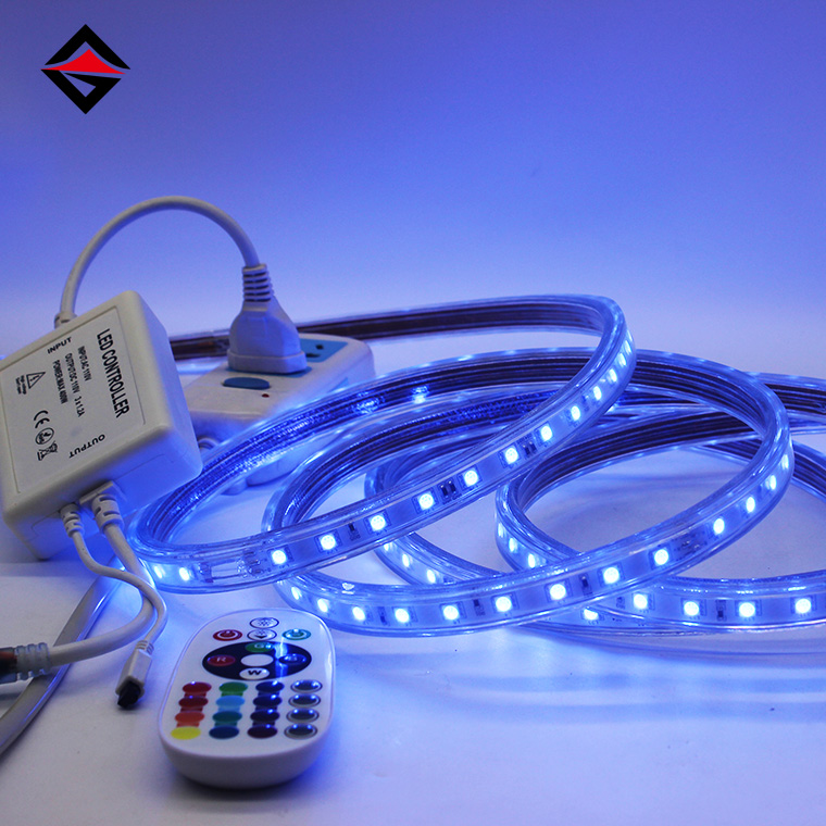 Khám phá ánh sáng sáng tạo: Dải ánh sáng chống thấm nước RGB điện áp cao