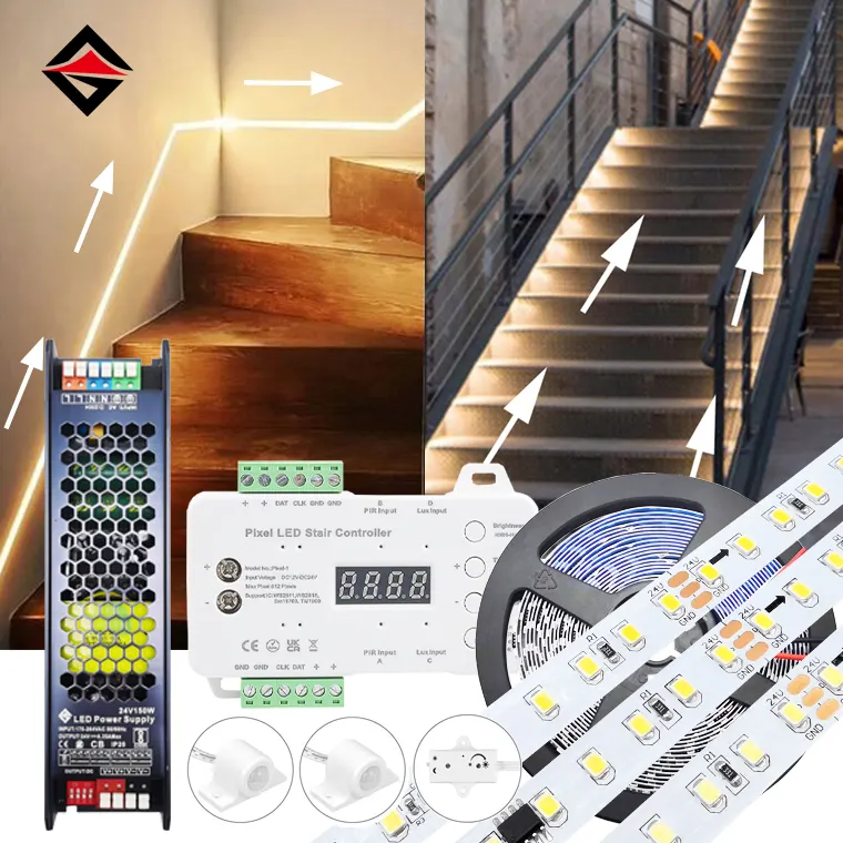 Bộ ánh sáng cầu thang LED tùy chỉnh