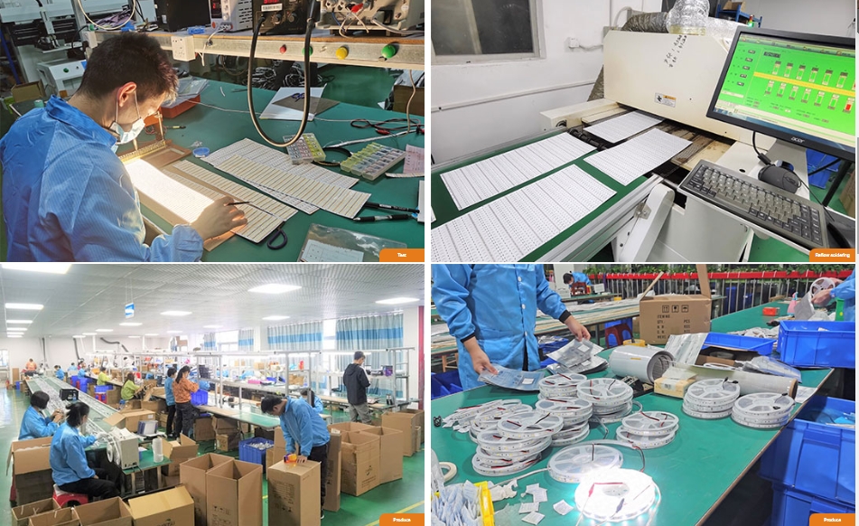 Guoye Optoelectronics kiểm soát chất lượng của các dải đèn LED