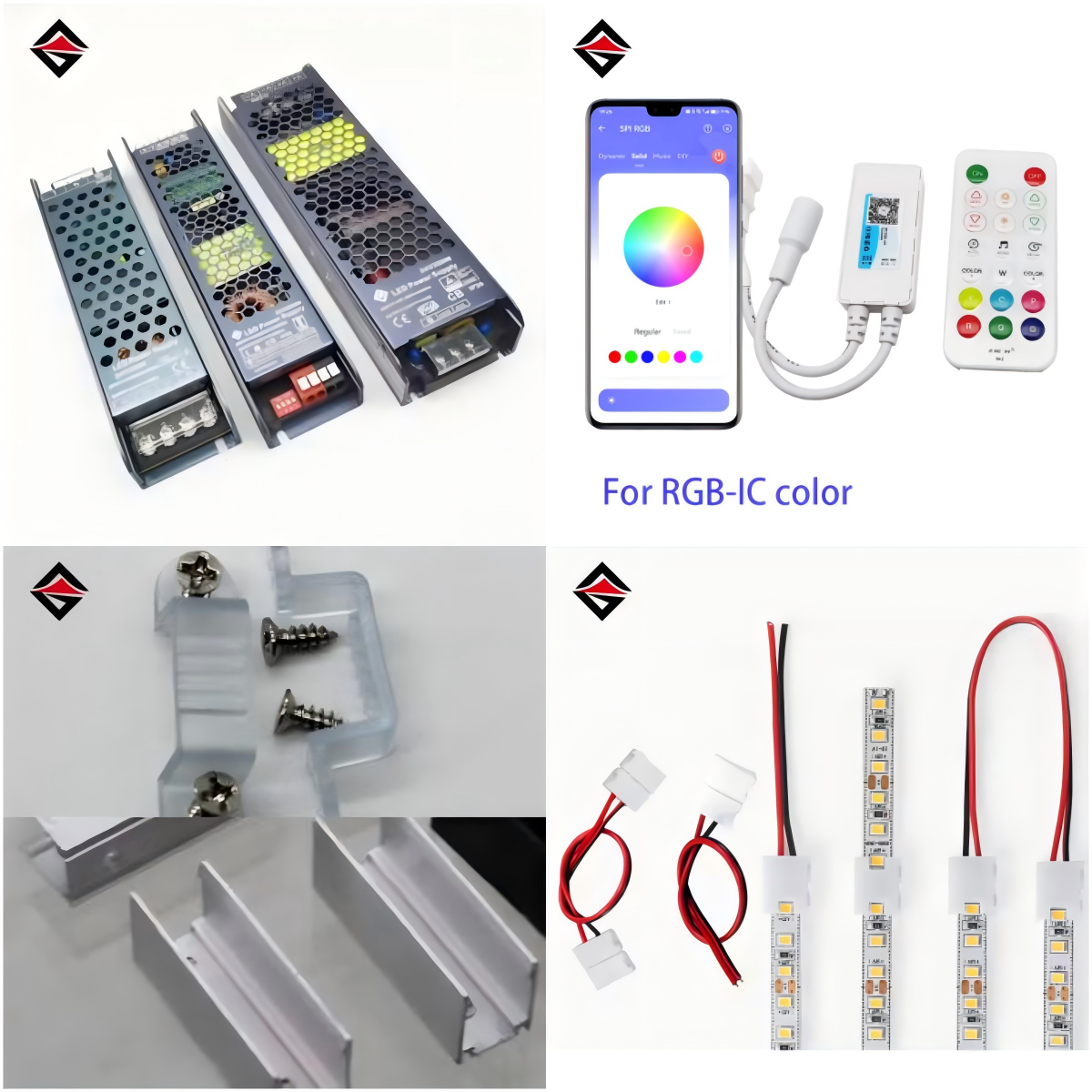 Hãy cùng xem những phụ kiện bạn cần cho các dải đèn LED